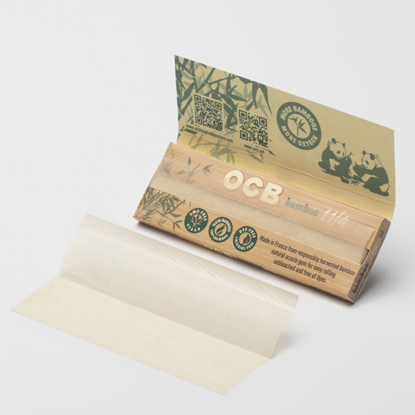 PAPEL OCB BAMBOO 1 1/4 X 50 U