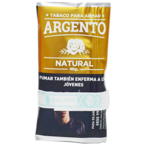 TABACO ARGENTO NATURAL x 40 grs