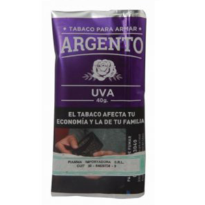 TABACO ARGENTO UVA x 40 grs
