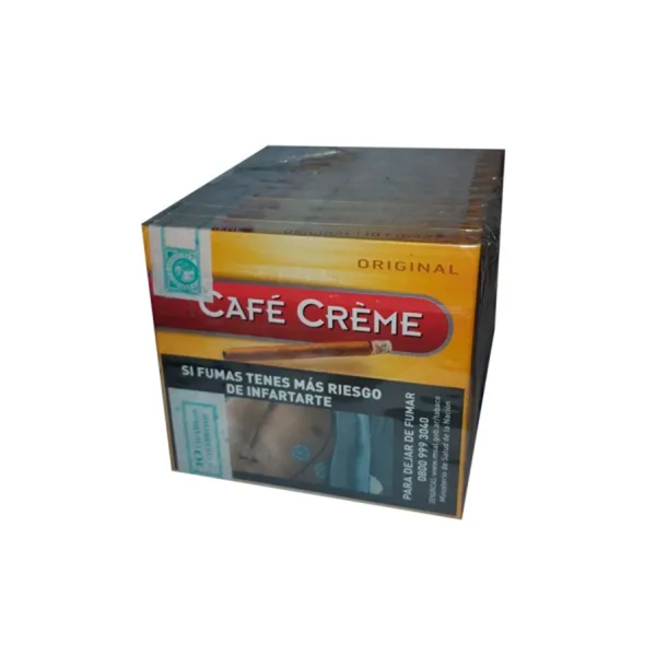CAFE CREME ORIGINAL X 10 UNIDADES.