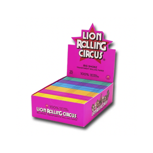 CELULOSA LION ROLLING CIRCUS KING SIZE X 40 U