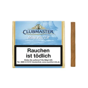 CLUBMASTER MINI BLUE FILTER X 20 UNIDADES