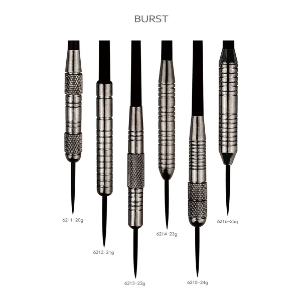 DARDOS BURST TUNGSTENO LOOK 25 GRAMOS ONE 80 X 3 UNIDADES