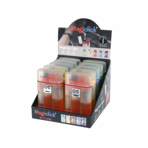 ENCENDEDOR MAGICLICK JET CRISTAL RECARGABLE (CATALÍTICO))