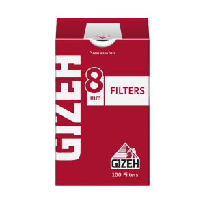 FILTROS GIZEH REGULAR 8 MM X 100 U