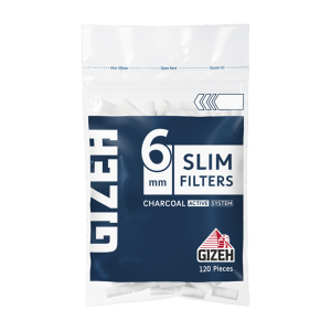 FILTROS GIZEH CARBON 6 ML X 120 U