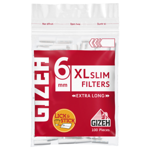 FILTROS GIZEH XL SLIM EXTRA LONG X 100 U