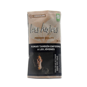 TABACO LAS HOJAS 30 GR PREMIUM CHOCOLATE
