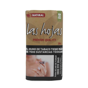 TABACO LAS HOJAS 30 GR PREMIUM SIN ADITIVOS