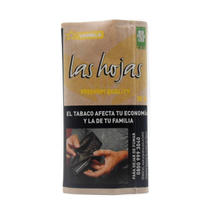 TABACO LAS HOJAS 30 GR PREMIUM VAINILLA