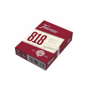 NAIPES POKER FOURNIER 818 NRO GRANDE ROJO