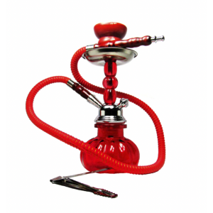 NARGUILE SEUX 1 BOCA 25CM COLOR ROJO