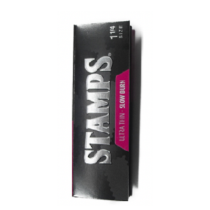 PAPEL STAMPS BLACK ULTRA FINO 1¼