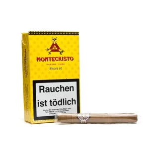 MONTECRISTO SHORT X 10 UNIDADES