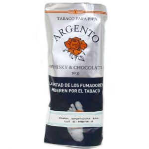 TABACO ARGENTO WHISKY CHOCOLATE x 50 grs