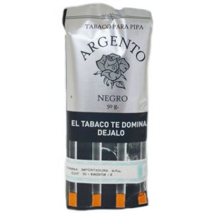 TABACO ARGENTO NEGRO x 50 grs