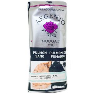 TABACO ARGENTO NOUGAT x 50 grs