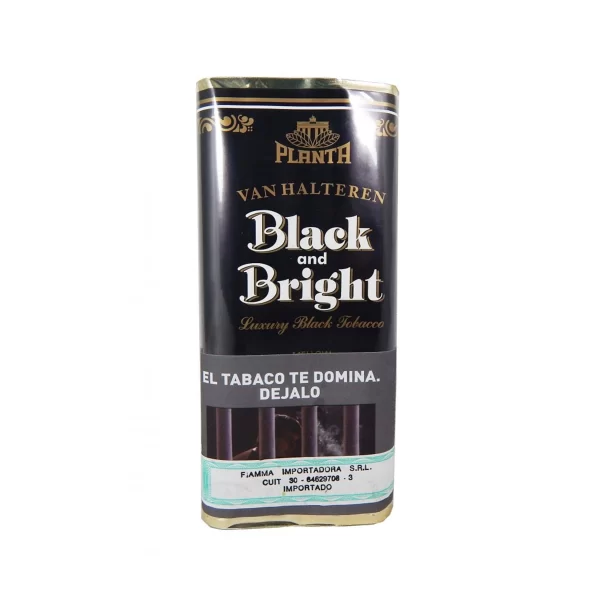 TABACO PARA PIPA VAN HELTEREN BLACK AND BRIGHT X 50GR