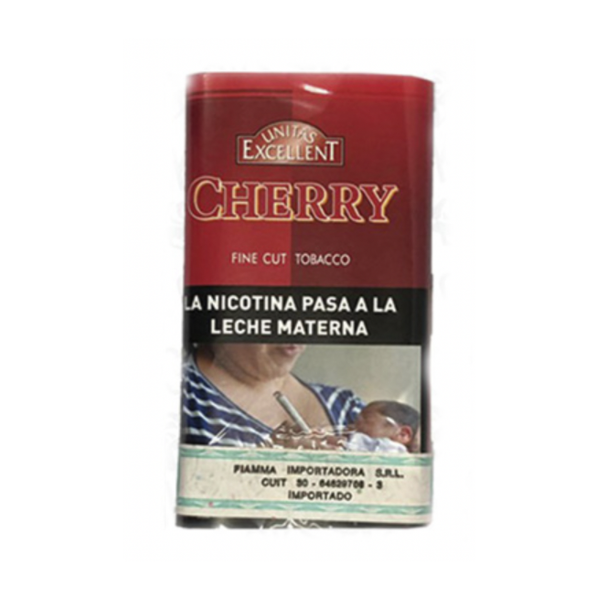 TABACO UNITAS EXCELLENT CHERRY X 30 GRS