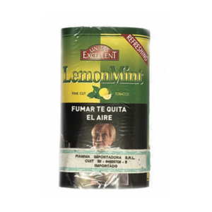 TABACO UNITAS EXCELLENT LEMONMINT X 30 GRS