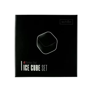 CUBOS HIELO SCHON PACK X 6 ACERO INOXIDABLE