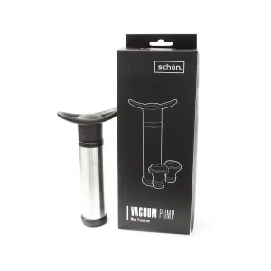 BOMBA DE VACÍO PARA VINO SCHON CON TAPÓN
