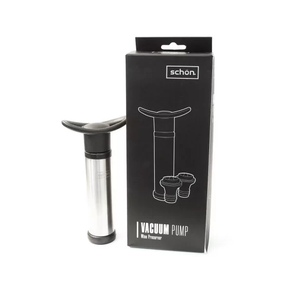 BOMBA DE VACÍO PARA VINO SCHON CON TAPÓN