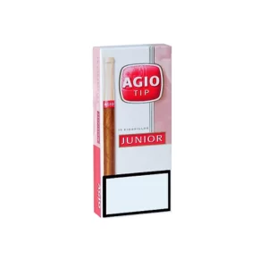 CIGARROS AGIO TIP JUNIOR x 10 UNIDADES (CON BOQUILLA)