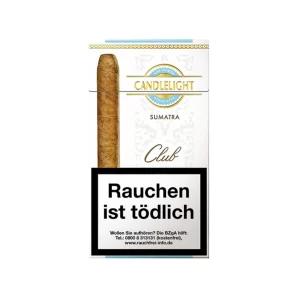 CIGARROS CANDLELIGHT CLUB SUMATRA - x 10 UNIDADES.