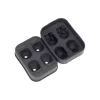 CUBETERA DE SILICONA SCHON SKULL X 4