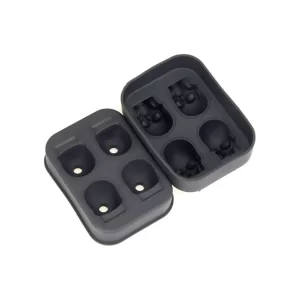 CUBETERA DE SILICONA SCHON SKULL X 4