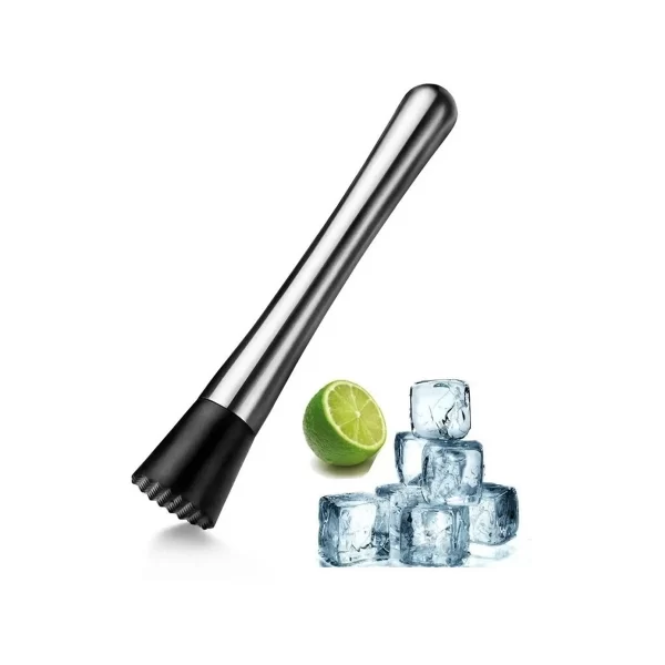 MORTERO DE ACERO INOXIDABLE  BK