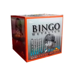 BINGO METÁLICO (BISONTE) 90 NUMEROS