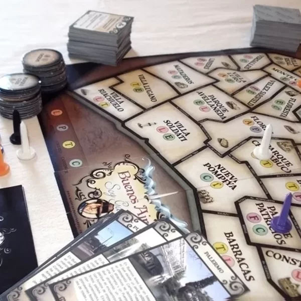 JUEGO BUENOS AIRES SOY GARDEL (HILARITAS)