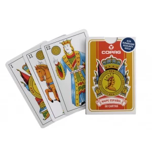 NAIPES ESPAÑOLES COPAG (50 CARTAS) ROJO