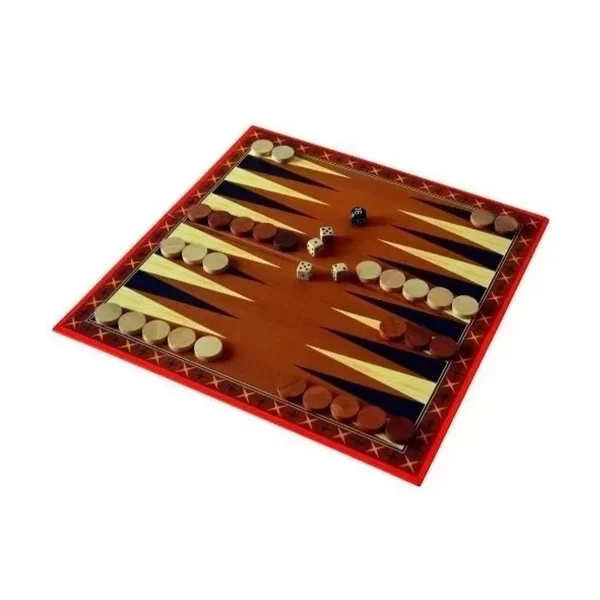 BACKGAMMON DE MADERA (BISONTE)