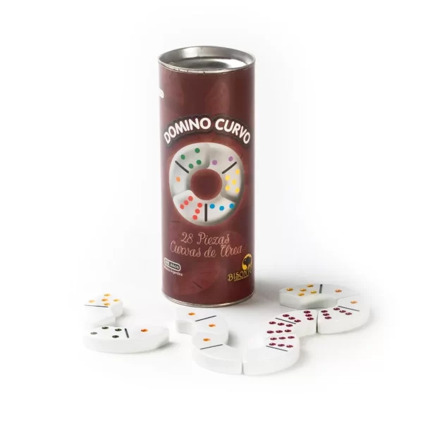 DOMINÓ CURVO MULTICOLOR (BISONTE)