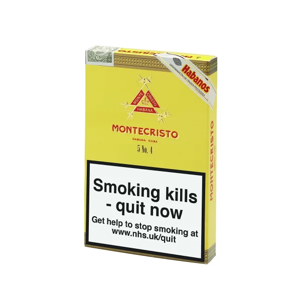HABANOS MONTECRISTO N° 4 X UNIDAD