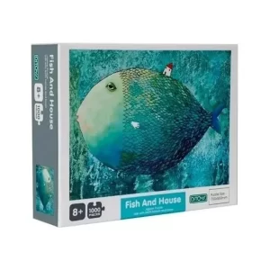 ROMPECABEZAS FISH & HOUSE X 1000 PIEZAS (DITOYS)