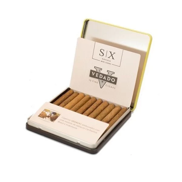 SANXIA VEDADO MINI VAINILLA LATA X 10 UNIDADES