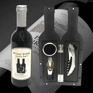 SET DE VINO BOTELLA 3 ACCESORIOS
