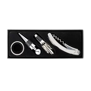 SET DE VINO RECTANGULAR x 4 accesorios-