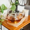 TETERA DE VIDRIO CON INFUSOR Y TAPA 800ml
