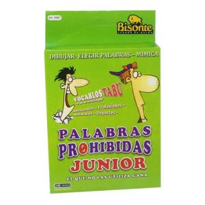 PALABRAS PROHIBIDAS JUNIORS  CARTAS BISONTE
