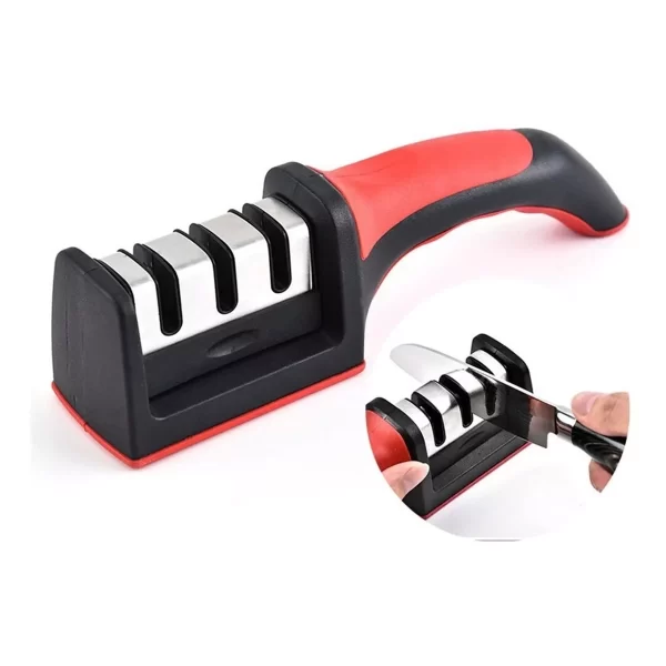 AFILADOR DE CUCHILLOS 3 EN 1 (ALISADO - PULIDOS - FILO)
