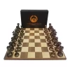 PIEZAS DE AJEDREZ BISONTE PREMIUM COLOR BRONCE