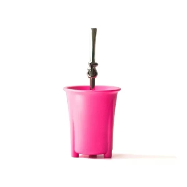 MATE SABIO PATITA CON BOMBILLA DE ACERO INOXIDABLE