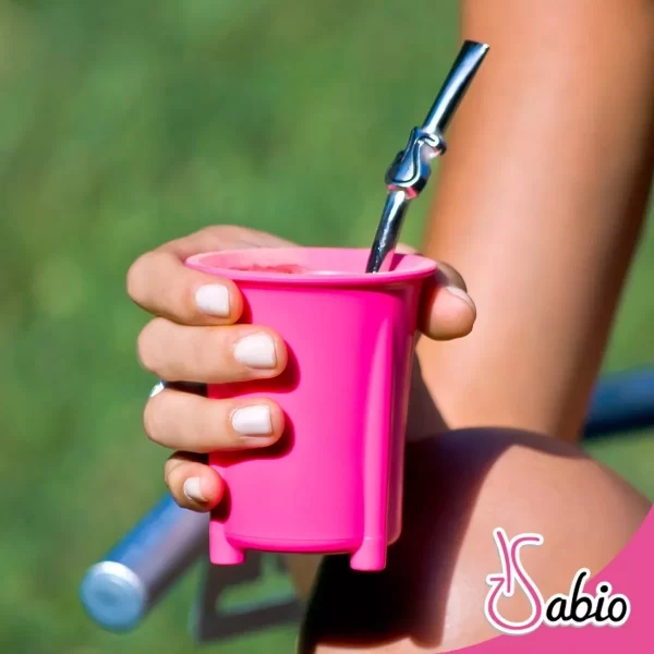 MATE SABIO PATITA CON BOMBILLA DE ACERO INOXIDABLE