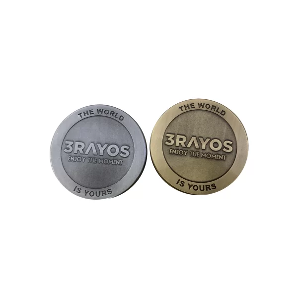 PICADOR 3 RAYOS METAL (DORADO O PLATEADO)