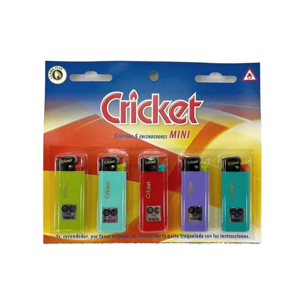 ENCENDEDOR CRICKET MINI X UNIDAD